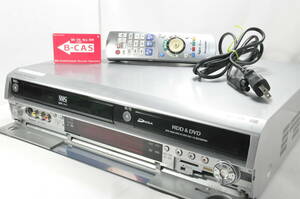 ★貴重モデル★パナソニック DMR-EX250V VHS⇔DVD⇔HDD ダビOKビデオデッキ！リモ付 ダビ動作写真有♪