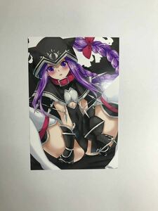 E4 桃園 Momo FGO Fate ライダー メドゥーサ ポストカード イラストカード