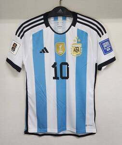 23-24 アルゼンチン Argentina AFA(H) #10 メッシ Messi 半袖 2026 WorldCup予選戦仕様 M