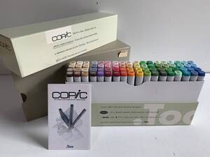 Hu406◆COPIC コピック◆マーカー ペン 1992 New Colors 72colors .Too 日本製 72色 アルコール系マーカー BROADandFINE 文房具 ケース付