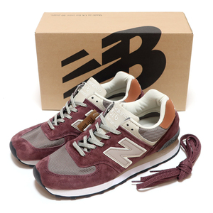 海外限定☆NEW BALANCE OU576PTY US7 25cm BURGUNDY SUEDE MADE IN UK M576 ENGLAND ニューバランス 576 スウェード バーガンディー UK製