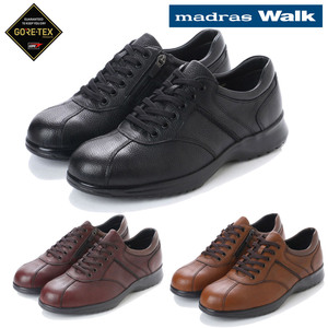 ▲madras Walk マドラス ウォーキング カジュアル シューズ ゴアテックス MW8010 防水 ライトブラウン 薄茶 26.0cm (0910010302-lb-s260)