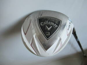 ★Callaway キャロウェイ RAZA X フェアウェイウッド 3w 純正カーボンシャフト R F684★レア★激安★中古★　★