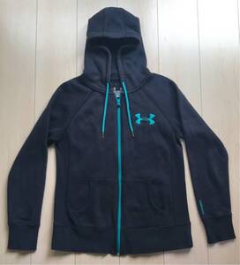 アンダーアーマー coldgear STORM　長袖　ジャケット　パーカー　シャツ 【 紺 ネイビー / M D 】 UNDER ARMOUR　サッカー テニス ジム に