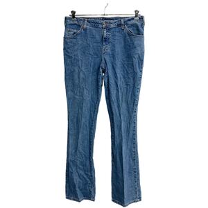 Dickies デニムパンツ W34 ディッキーズ レディース ブルー 古着卸 アメリカ仕入 2302-1055