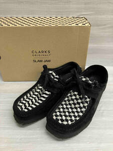 CLARKS ORIGINALS×SLAM JAM Wallabee クラークス オリジナル スラムジャム Black ショートブーツ ブラック サイズ40 箱あり