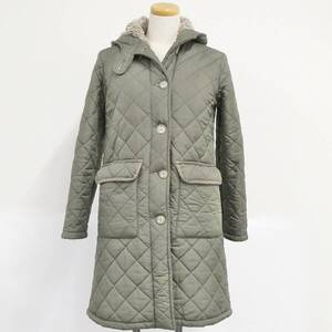 マッキントッシュ MACKINTOSH グランジボア コート グレー系 36サイズ Kキ00