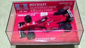 1/43 MINICHAMPS ミニチャンプス Ferrari F310 MICHAEL SCHUMACHER ミハエルシューマッハ EDITION43 Nr.30