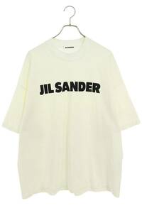 ジルサンダー JILSANDER JSCP707020 サイズ:L ロゴプリントTシャツ 中古 SB01