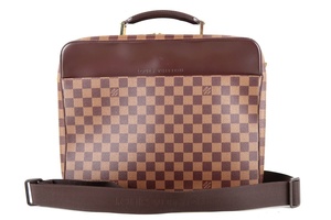 【新品同様・未使用】LOUIS VUITTON ヴィトン ポルトオルディナ トゥール サバナ パソコンケース ダミエ バッグ PC【IM35】