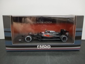 EBBRO 1/43 McLaren Honda MP4-31 2016 No.22 JensonButton エブロ 箱に傷み