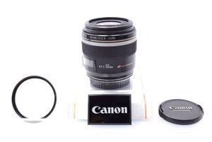 保護レンズ付き■極上品■ CANON EF-S 60mm F2.8 Macro USM