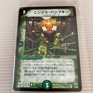 デュエルマスターズ デュエマ Duel Masters トレーディングカード ニンジャ パンプキン ワイルドべジーズ Trading cards Ninja pumpkin 3