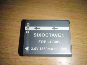 O-LI90B-互換2　互換充電バッテリー　LI-90B