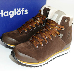 ♪新品 HAGLOFS （ホグロフス） GREVBO PROOF ECO MEN グレボ プルーフ メンズ トレッキング シューズ（UK7.5 US8） 26.4cm ダークブラウン