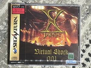 新品未開封 セガサターン X JAPAN Virtual Shock 001 SS エックスジャパン