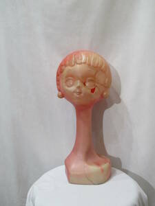 70‘s France Vintege antique Twiggy ツィギー・ツィギ― ヘアーマネキン オリジナル品 希少 訳あり フランス製