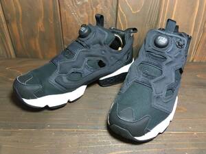 ★Reebok リーボック INSTAPUMP FURY ポンプ フューリー OG 黒×黒 26.0cm極美品 Used 検 ハイテク スニーカー