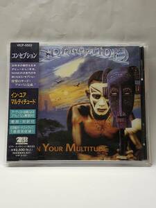 CONCEPTION／IN YOUR MULTITUDE／コンセプション／イン・ユア・マルティチュード／国内盤CD／帯付／1995年発表／3rdアルバム／国内廃盤