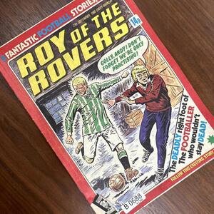 B0688 「ROY OF THE ROVERS」サッカー コミック 古本　雑誌　マガジン