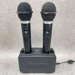 A4007★ マイク2個セット Audio-Technica ATW-T62a オーディオテクニカ マイク/充電器BC700（ACアダプターなし）