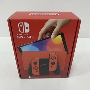 07w6559★1円~ Nintendo Switch 有機ELモデル マリオレッド HEG-S-RAAAA(JPN) 動作確認済み 任天堂 ゲーム機本体【中古品】