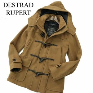 DESTRAD RUPERT デストラッド ルパート フード着脱可 メルトン ウール★ ダッフル コート Sz.M　メンズ　A3T13848_B#N