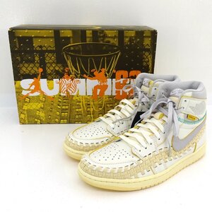 ★未使用★NIKE×UNION×BEPHIES BEAUTY SUPPLY (ナイキ) AIR JORDAN 1 RETRO HI OG SP スニーカー 27.0cm US9 FD2565-100★【AP126】