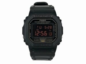 CASIO / カシオ G-SHOCK DW-5600B クォーツ ラバーベルト メンズ 文字盤ブラック