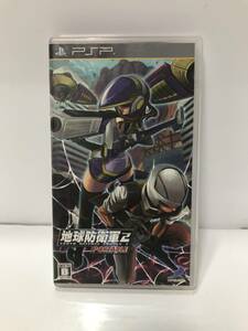 ■ c10-77「希少」 PSP 地球防衛軍2 プレイステーションポータブル 現状品　■