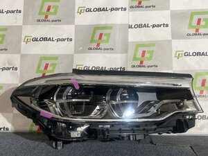 【GP美品】 純正品 BMW 5シリーズ G30/F90 ヘッドランプ 右 63117214964