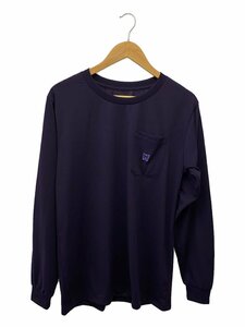 Needles◆Crew Neck Tee/長袖Tシャツ/XS/ポリエステル/PUP/J0248