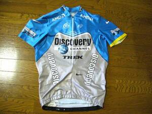 2006 Nike ナイキ　DISCOVERY SWIFT Team SS jersey チーム ディスカバリー　半袖　エアロ　ジャージ　L