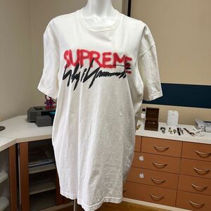 SUPREME・ヨウジヤマモトロゴTシャツ ・サイズL