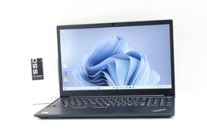 美品 15.6型 Lenovo ThinkPad E15 Gen2 メモリ 8GB Ryzen 5 4650U★十世代 i7相当 NVMe SSD256GB カメラ ノートパソコン Windows11 14836