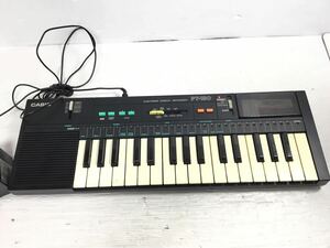 [K-2024]CASIO カシオ ELECTRONIC MUSICAL INSTRUMENT★PT-180 通電.簡単動作確認OK☆売り切り 1円スタート!!