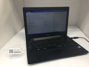 ジャンク/ MouseComputer W331AU Intel Celeron 3215U メモリ8.19GB ストレージ無し 【G28225】