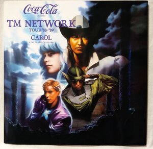 TM NETWORK TOUR 1988-89 CAROL★ツアーパンフレット★中古本 [2599BOK