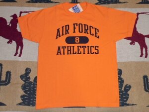 23 東洋 バズリクソンズ BR79130 159 オレンジ M 半袖 Tシャツ AIR FORCE ATHLETICS