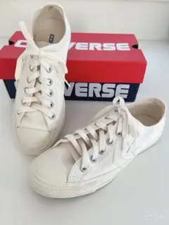 美品　CONVERSE コンバースCXP OX ホワイト24.5cm