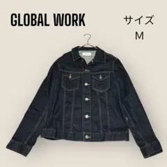 【GLOBAL WORK】 グローバルワーク （M） デニムジャケット Gジャン