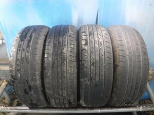 送料無料★7.5分山 20年 4本 ブリヂストン 195/60R16 NEXTRY 16インチ★32484