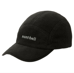 mont-bell　モンベル　クリマプラス200 トレールキャップ　ブラック　Mサイズ 帽子