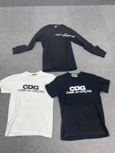 【TG0117】COMME des GARCONS ロングTシャツ Tシャツまとめ3点 CDG コム デ ギャルソン