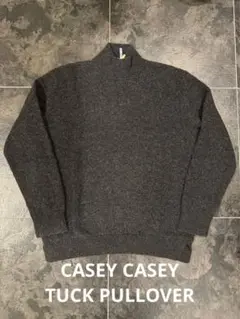 CASEY CASEY ケイシーケイシー　TUCK PULLOVER