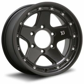 XTREME-J XJ05 16インチ 8.0J -25 6-139.7 サテンブラックミルド 4本セット エクストリームJ XJ05 MLJ