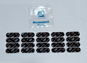 Brunswick プレカットテープ 25mm　サンブリッジ ブラック20枚　ボウリング用品