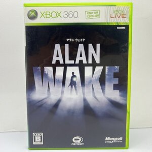 ★何点でも送料１８５円★ アラン ウェイク ALAN WAKE 箱・説明書 XBOX360 りP1レ即発送 ソフト