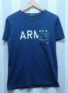 2-9692A/BEAMS HEART ARMY 半袖ポケットTシャツ ビームスハート 送料200円