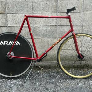 24-097 BIGSIZE USED 3RENSHO NJS TRACK FRAME 三連勝 ピスト 